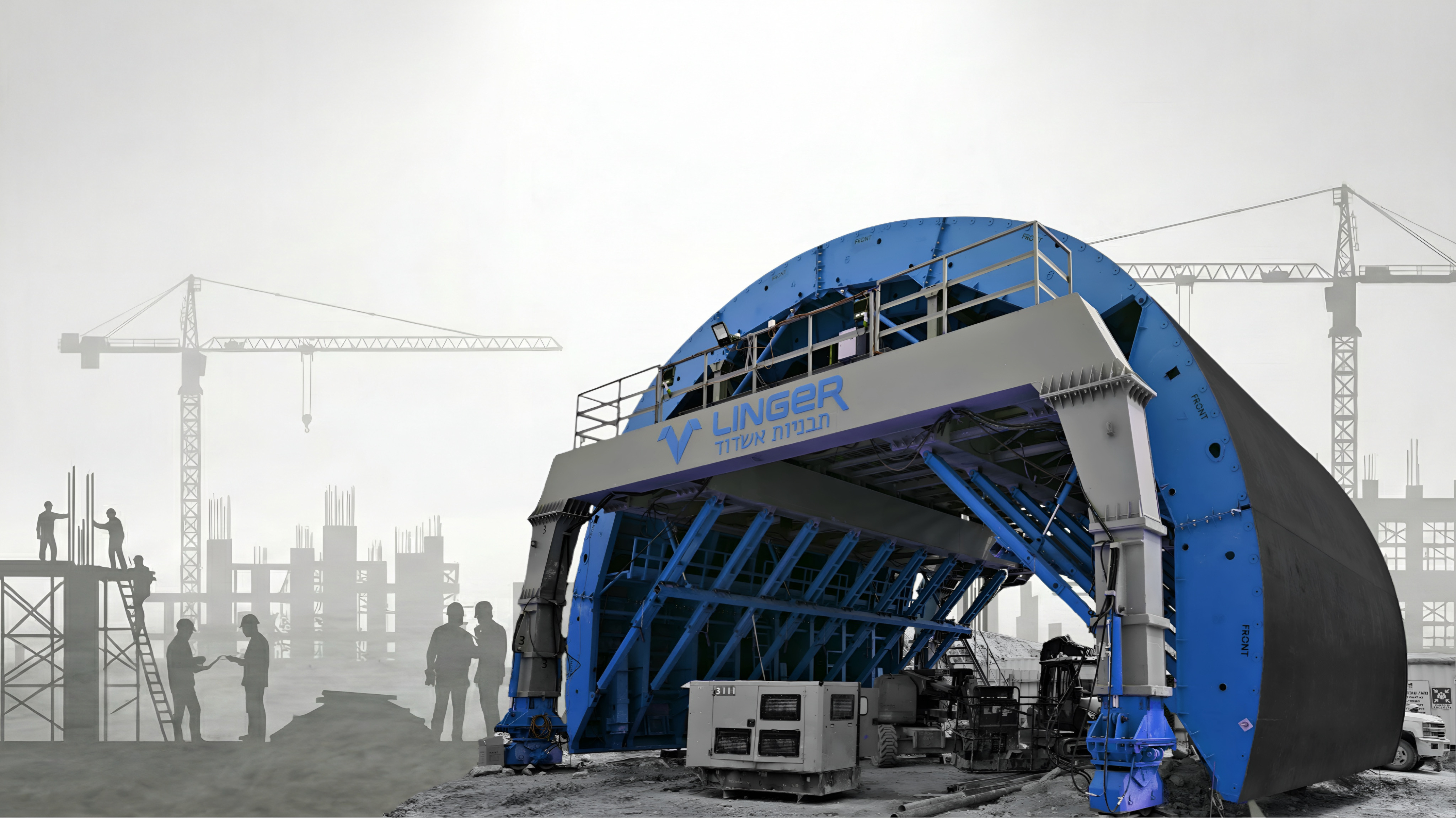 לינגר תבניות - מכונת מנהרות